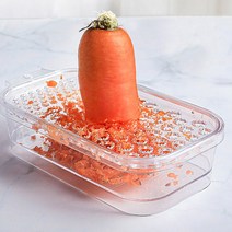 일본 투명 갈판 감자전 강판 와사비 이유식 만능 무 갈기 레몬 제스트 제스터 생와사비 고추냉이 사과 토마토 그레이터 그라인더 즙 요리 과일 야채 갈이, 1개