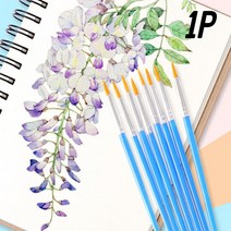 미술용붓 뾰족붓 색칠 그붓 용품 그리기 준비물 1P, 세필붓 1P