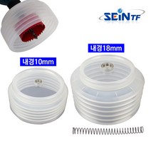세인티에프 홀쏘 집진기 전동드릴 방진 분진 먼지 커버 홀커터, 중(내경 18mm)