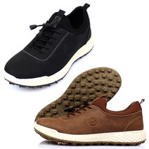 에르끈 남성 스파이크리스 골프화 인도어 스크린 필드 캐주얼 남자골프화