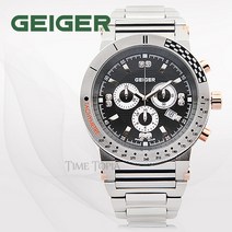 가이거[GEIGER] [백화점 정품] 가이거 프리미엄 스위스 메이드 크로노그래프 남성시계 GE 6027 BBS (48mm)