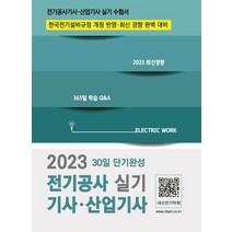 2023 전기공사기사 산업기사 실기 30일 단기완성, 대산전기수험연구원(저),듀오북스, 듀오북스