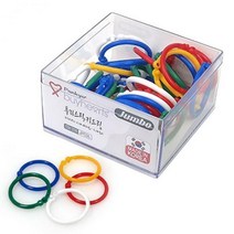 B 점보 피씨카드링 (소 중 대) 플라스틱 카드링, 소