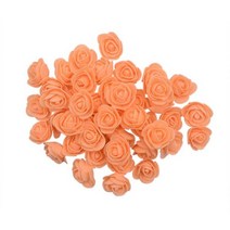 발렌타인데이 선물 장미 머리 거품 웨딩 파티 장식, 200Pcs, 주황색