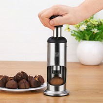 밤까는기계 수동 박피기 도토리 마늘 군밤껍질 깎기, 본품