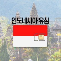 인도네시아 유심 LTE 완전무제한 5일 6일 발리 자카르타 여행 유심칩, 매일 1GB 후 저속무제한, 11일