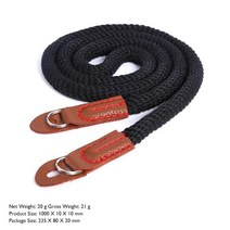 니콘 캐논 소니 라이카 DSLR 범용 소프트 100cm 카메라 숄더 벨트 테이프 환경 보호 및 환기, 01 Black