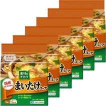 마루짱 소재의 치카라 마이타케 스프 5식 팩 21.5g x 6개, 마이타케 수프