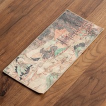 티테이블커버 천박 차이나 기예 흡수 수건 두꺼운 클래식 걸레 자리 차테이블 다기 부품 부처님 3964318015, 난정서 티 수건