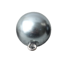 동화상가몰 진주단추 12mm, 그레이, 12개입