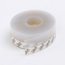간편설치 창틀 문틈 외풍차단 실리콘 문풍지 5m 2.5cm (1+1), 25mm3m 2개