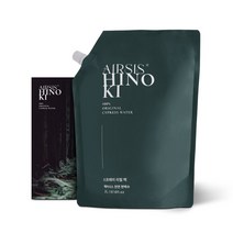 에어시스 천연 편백수 피톤치드 리필액 2L 공병 제외, 단품