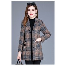 여성 체크무늬 조끼 봄 가을 아우터 베스트 체크 패턴 여성 정장 자켓 데일리룩