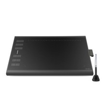 휴이온 무충전펜 그래픽 타블렛 H1060P, 혼합 색상