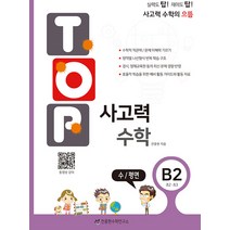 TOP 탑 사고력 수학 B2 (초2.초3) - B단계 2권 수 평면, 천종현수학연구소