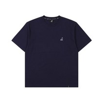 정품 캉골 스플릿 박스 티셔츠 2673 네이비 Split bo T shirt NAVY