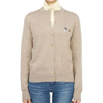 [메종키츠네] 더블 폭스 헤드 패치 GW00544KT1036 H250 여자 울 가디건