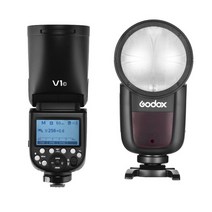 고독스 라운드헤드 카메라플래시 스피드라이트, V1S, 1세트