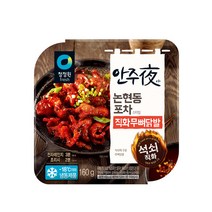 청정원 안주야 직화 무뼈 닭발 160gX3, 3개, 160g