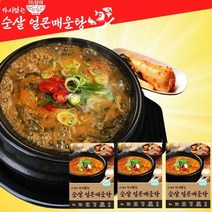 [TV홈쇼핑] 더담아 순살 얼큰 매운탕 우거지 시래기 해장국, 3개, 500g