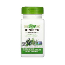 네이처스웨이 주니퍼 베리 425mg 100 비건 캡슐 노가지 노간주향나무, 1개, 기본