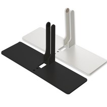 플랜맥스 유닉스 소리먹는파티션 ML-0718W-BK(700x1800) 스마트스크린 인테리어파티션 가림막 칸막이, 추가상품-베이스(받침대만)파티션미포함