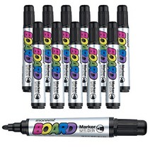 모나미 보드마카 B 12p 세트, 흑색, 3세트