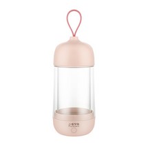 요구르트제조기 메이커 요거트 유산균 발효기미니 요구르트 메이커 유리 컵 발효기 컨테이너 전기 주방 및, 02 pink