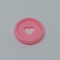 씨거적 볏짚거적 종자거적 20PCS23MM 플라스틱 바인딩 반지 사랑 버섯 구멍 루스 리프 노트북 디스크 학습, 03 pink