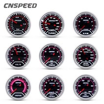 유면계 유량계 CNSPEED 2 "52mm 터보 부스트 게이지 바 Psi 수온 오일 온도 오일 압력 전압계 공기, 12 Gauge Cup