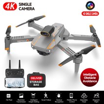 전문가용 쿼드콥터 드론 4k F4 HD 듀얼 카메라 기계식 짐벌 5G 와이파이 GPS 시스템 RC 2Km 비행 25, 12 WH 4K single 1B