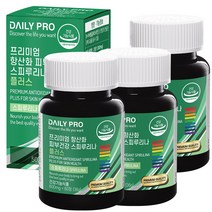 데일리프로 프리미엄 항산화 피부건강 스피루리나 플러스, 60정, 3개, 60정