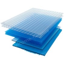 폴리카보네이트 캐노피 처마 지붕재 아크릴 넥산 파고라 차양막 보드 벌집, 14.갈색 6MM 두께 2.1mx6m