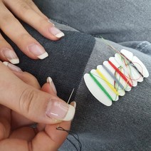 청바지 데님 의류 리폼 수선패치 직사각형, 상세페이지 참조