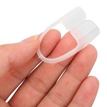 치과 나이트 가드 고무 운동 보호 입 떨림 치아 연삭 불면증에 도움 10 개