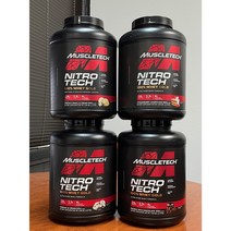 MuscleTech Nitro Tech Whey gold 니트로 테크 웨이 골드 2.27 kg, Double Rich Chocolate, 1개