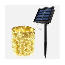 생활방수 태양열 충전 빛축제 장식 긴줄조명 행사장 간접조명 파티라이트 글램핑 텐트