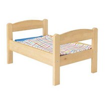 어린이집 엄마역할놀이 인형돌보기원목침대 다양한문화 놀이완구