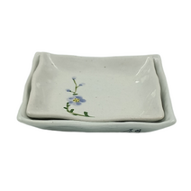 초여도예 초여꽃 사각찬기 1호 2호 세제없이 흐르는 물에 휘리~릭