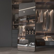 특수 알루미늄 피팅룸 거울 현관 카페 인테리어, P