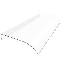 고정 어닝 투명 비가림 창문 차양막 차면시설 농막, (외관) 40x80CM 투명