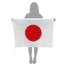 일본 국기 일본제 천축(천연 소재면 100%) 비둘기 끈 좌측 상하 2개소 게양 식전 표창 응원 공휴일 공식 행사 학교 (70×100cm)