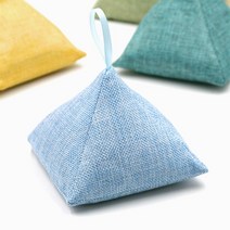 삼각 대나무 숯주머니(블루), 상세 참조