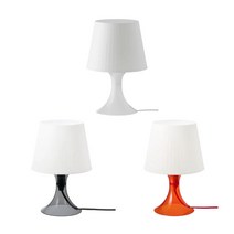 이케아 LAMPAN 람판 탁상스탠드, 미포함, 화이트