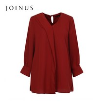 조이너스 조이너스 랩오버 장식 블라우스-JF19RB0403048A