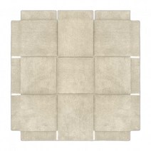 북유럽 디자인하우스스톡홀름 Design House Stockholm 바스켓 매트 카페트 러그 베이지 180x180 cm