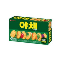 롯데 야채크래커 249g 쫀듯한 바삭한 수제쿠키 사무실간식, 10개