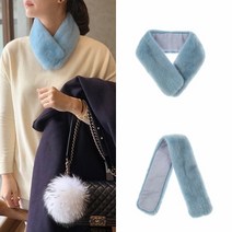 (민스퍼)밍크스킨목도리 천연100%유럽산-휘메일
