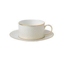 웨지우드 지오 골드 커피잔 1인조 (화이트), 단일속성, 없음