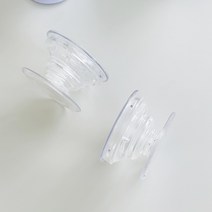 홈앤하비 핸드폰 그립톡 만들기 부자재 레진 DIY 투명, 투명(평형), 1개